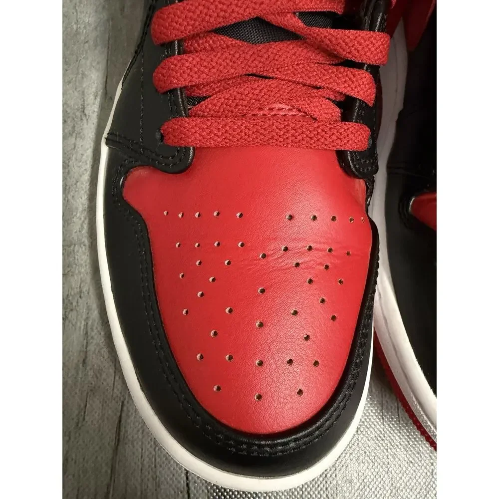 Air Jordan 1 Mid Alternate Bred-Black/White/Fire Red-SIZE 10 DQ8426-060 EUR 44 - Picture 5 of 12